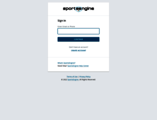 login.sportngin.com screenshot