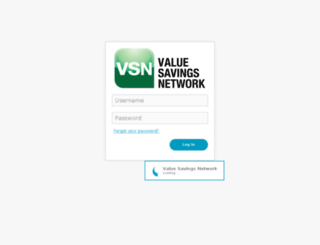 login.valuesavingsnetwork.com screenshot