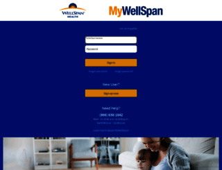 login.wellspan.org screenshot