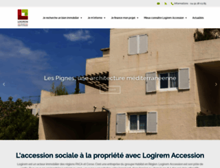 logirem-accession.com screenshot