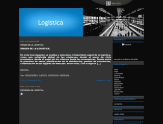 logistica.blogcindario.com screenshot