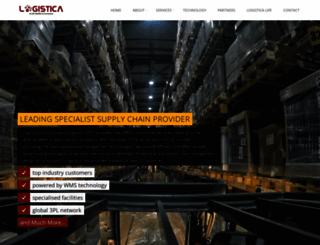 logistica.com.eg screenshot