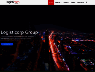 logisticorpgroup.com screenshot