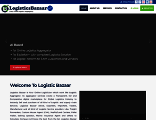 logisticsbazaar.com screenshot