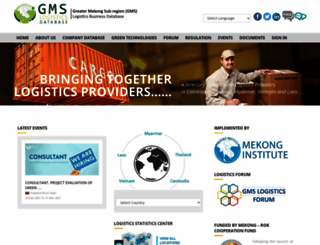 logisticsgms.com screenshot