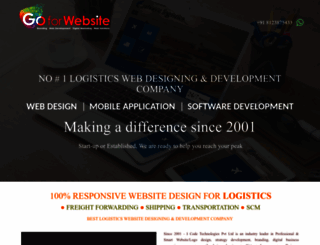 logisticswebdesign.com screenshot