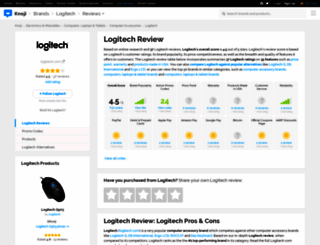 logitech.knoji.com screenshot