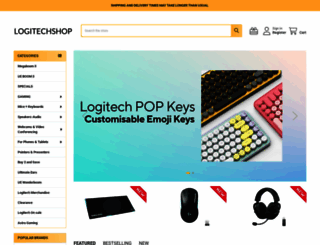 logitechshop.com.au screenshot