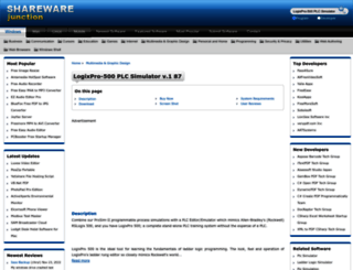 logixpro-500-plc-simulator.sharewarejunction.com screenshot