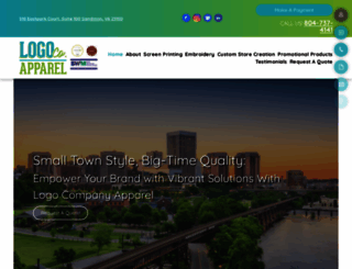 logocompanyapparel.com screenshot