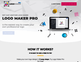 logomakerpro.com screenshot