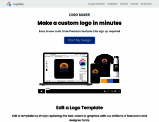 logomakr.com screenshot