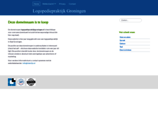 logopediepraktijkgroningen.nl screenshot