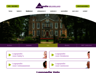 logopedievelp.nl screenshot