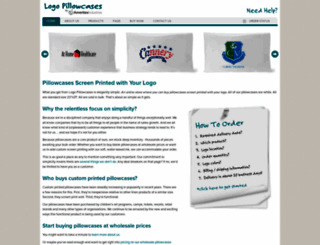 logopillowcases.com screenshot