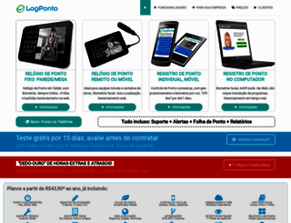 logponto.com.br screenshot