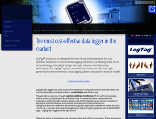 logtag-recorders.com screenshot