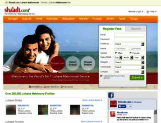 lohanashadi.com screenshot