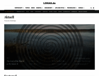 lohas-magazin.de screenshot