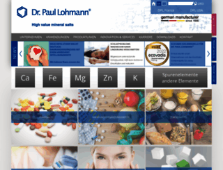 lohmann-chemikalien.de screenshot