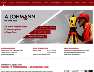lohmann-siegen.de screenshot