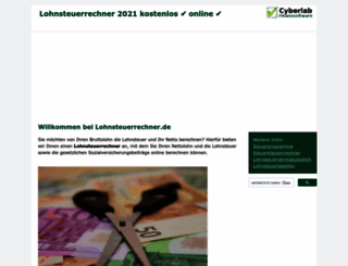 lohnsteuerrechner.de screenshot