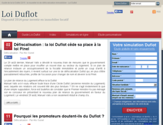 loi-duflot.net screenshot