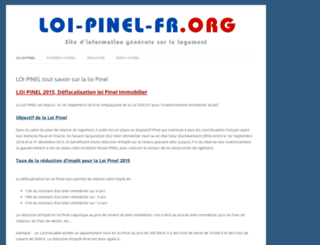 loi-pinel-fr.org screenshot