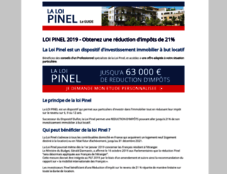 loi-pinel.scellier.org screenshot