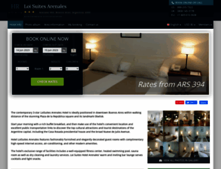 loi-suites-arenales.hotel-rv.com screenshot
