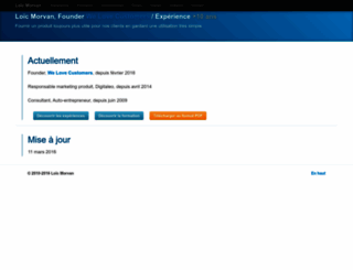 loicmorvan.fr screenshot