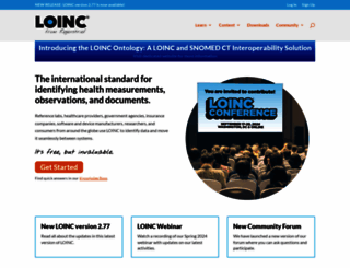 loinc.org screenshot