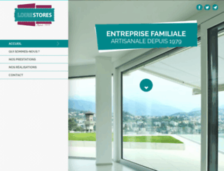 loire-stores.fr screenshot