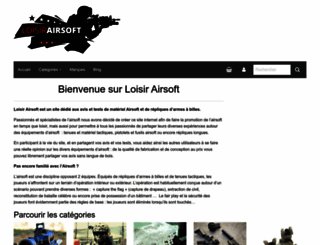 loisirairsoft.com screenshot