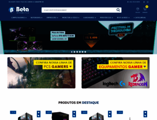 loja.betainformatica.com.br screenshot