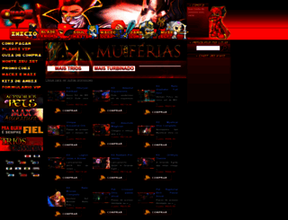 loja.muchaos.com.br screenshot