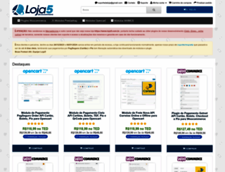 loja5.com.br screenshot