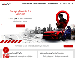 lojack.com.mx screenshot