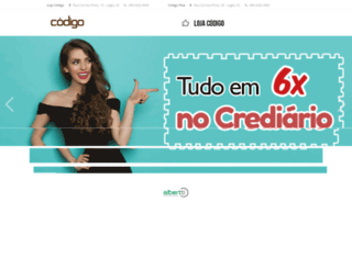 lojacodigo.com.br screenshot