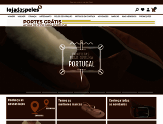 lojadaspeles.com screenshot