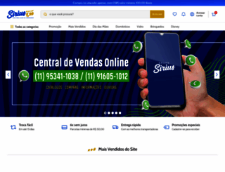 lojade199online.com.br screenshot
