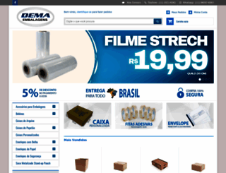 lojademaembalagens.com.br screenshot