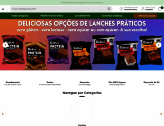 lojadosnaturais.com.br screenshot