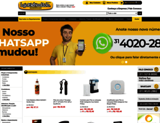 lojaeletrica.com.br screenshot