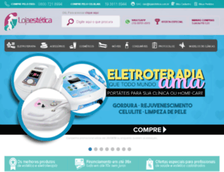 lojaestetica.com.br screenshot