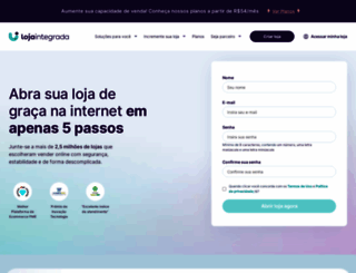 lojaintegrada.com.br screenshot