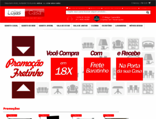 lojascasa.com.br screenshot