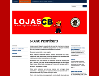lojascb.wordpress.com screenshot