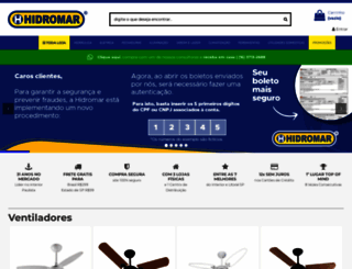 lojashidromar.com.br screenshot