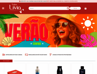 lojaslivia.com.br screenshot